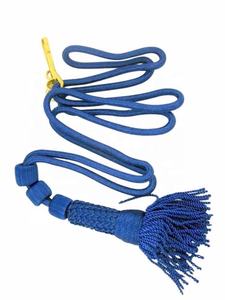Black Gold <b>Braided</b> Embossed Rope Tassel Metal Hook Fashion <b>Accessory</b> Church Vestments Religious Garments Decoration Premium 100% - Product Image 2
