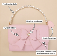 Carnet à anneaux rechargeable rose à 6 anneaux avec nœud