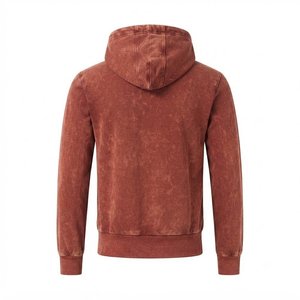 Nuevo Conjunto Deportivo con Capucha para Hombre, Color Sólido, Manga Larga, Pantalones con Cordón y Bolsillos Laterales, Ropa Casual de Otoño, 100% Algodón - Product Image 4