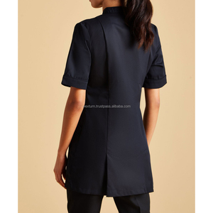 Uniformes de Túnica para Salón de Belleza y Spa, Algodón de Alta Calidad, Transpirable, Poliéster, Spandex, Colores Personalizados, Logotipo Personalizado, Estética Unisex, Clínica - Product Image 2