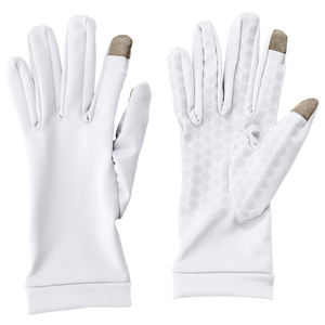 ถุงมือวิ่งแบบเรียบพร้อมลายพิมพ์ซิลิโคน ถุงมือกีฬากลางแจ้งพร้อมโลโก้แบบกำหนดเอง รองรับหน้าจอสัมผัสและกันลื่นสำหรับขี่จักรยาน - Product Image 1