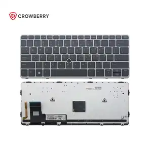 Laptop Keyboard Backlight for HP EliteBook 820 G1 820 G2 720 G1 720 G2 725 G1 Notebook Keyboard Black Key Silver Frame