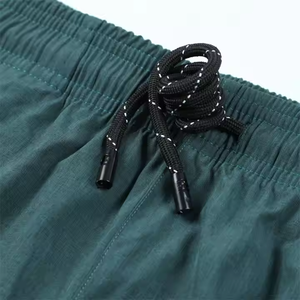 Shorts d'entraînement vintage pour hommes Outfitize, aspect denim en coton doux, style streetwear décontracté, tenues athlétiques - Product Image 3