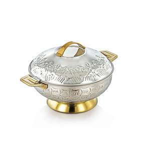 Casserole multifonction en acier inoxydable |   Idéal pour servir du riz, du curry, des soupes à la maison et au restaurant - Product Image 6