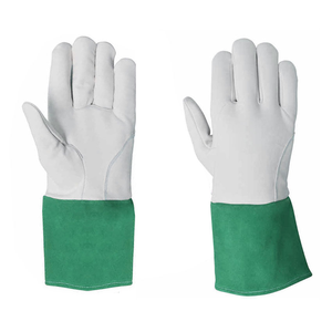 Guantes de Soldadura de Cuero Resistentes al Calor para Trabajo Industrial Pesado, Soldadura por Arco MIG TIG - Product Image 5