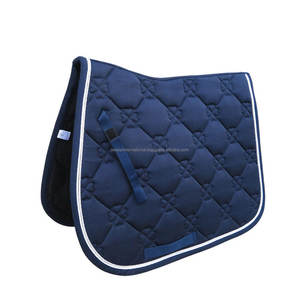 Nouveau tapis de selle de cheval de dressage élégant professionnel avec couleur personnalisée en satin et service OEM pour l'équitation - Product Image 6