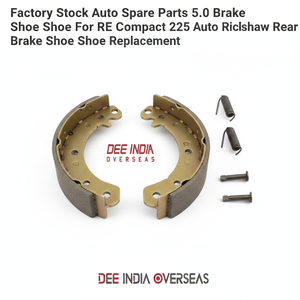 อะไหล่รถยนต์จากโรงงาน ผ้าเบรก 5.0 สำหรับรถตุ๊กตุ๊ก RE Compact 225 ผ้าเบรกหลังสำหรับเปลี่ยน - Product Image 2