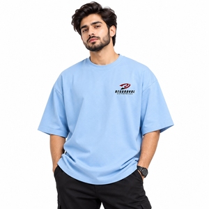 Camisetas Oversize para Hombre de Estilo Urbano Versátil, Tejido Suave, Corte Holgado, Uso Diario Informal y Moderno - Product Image 3