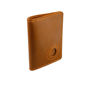 Ready to Ship Stock Crazy Horse Leather Passport Cover Genuine Leather Passport <b>Holder</b> <b>Travel</b> <b>Document</b> Organizer with Card Slots - Product Image 4