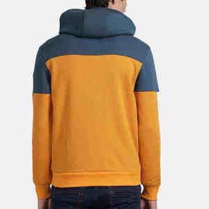 Men's Heavyweight Full Zip Hoodie Premium Cotton Fleece Sweatshirt Long Sleeve Drawstring Hood - Product Image 3