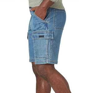 Pantalones Cortos de Mezclilla Vintage Personalizados para Verano, Estilo Urbano, Holgados, a la Moda, Casuales para Hombre, Tipo Bermuda - Product Image 6