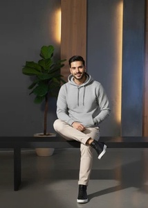 Sudadera con Capucha para Hombre, Directo de Fábrica, 100% Algodón, Logotipo Personalizado, Forro Polar, Ropa de Calle de Invierno, Informal, Ecológica, con Bolsillo - Product Image 3