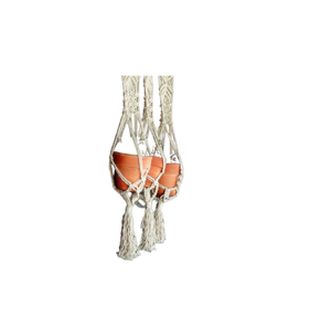 New 2023 Design Macrame <b>Plant</b> Hanger Indoor Outdoor Hanging Planter <b>Basket</b> Macrame Cotton Rope Home Decoration - Product Image 2
