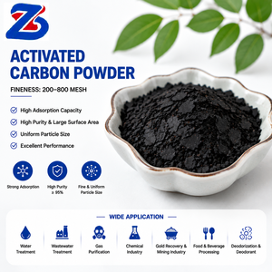 Charbon actif en flocons de qualité chimique pour la décoloration industrielle, le raffinage, la purification et le traitement chimique - Product Image 1