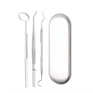 Nouveau kit d'hygiène buccale manuel 3/6/8 pièces, ensemble d'outils de nettoyage dentaire en acier inoxydable pour soins dentaires et instruments chirurgicaux pour animaux de compagnie - Product Image 3