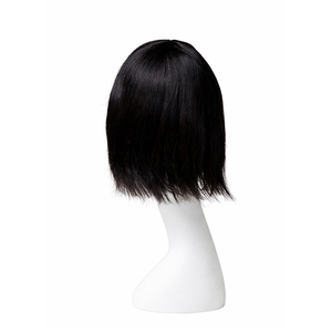 HairOriginals Cap <b>Wig</b> with Bangs | Full Head Bangs | Raw Virgin Indian Temple Hair | 150-200g | Haryana Origin - Product Image 2