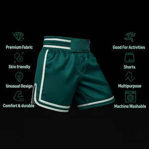 Shorts de Muay Thai pour Hommes Personnalisables OEM – Nouvelle Collection 2026 – Confortables pour la Boxe et le Muay Thai - Product Image 4