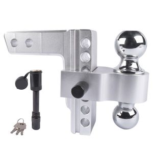 Supporti per Gancio di Traino Regolabili in Alluminio da 2 Pollici con 6 Livelli di Alzata/Abbassamento - Product Image 1