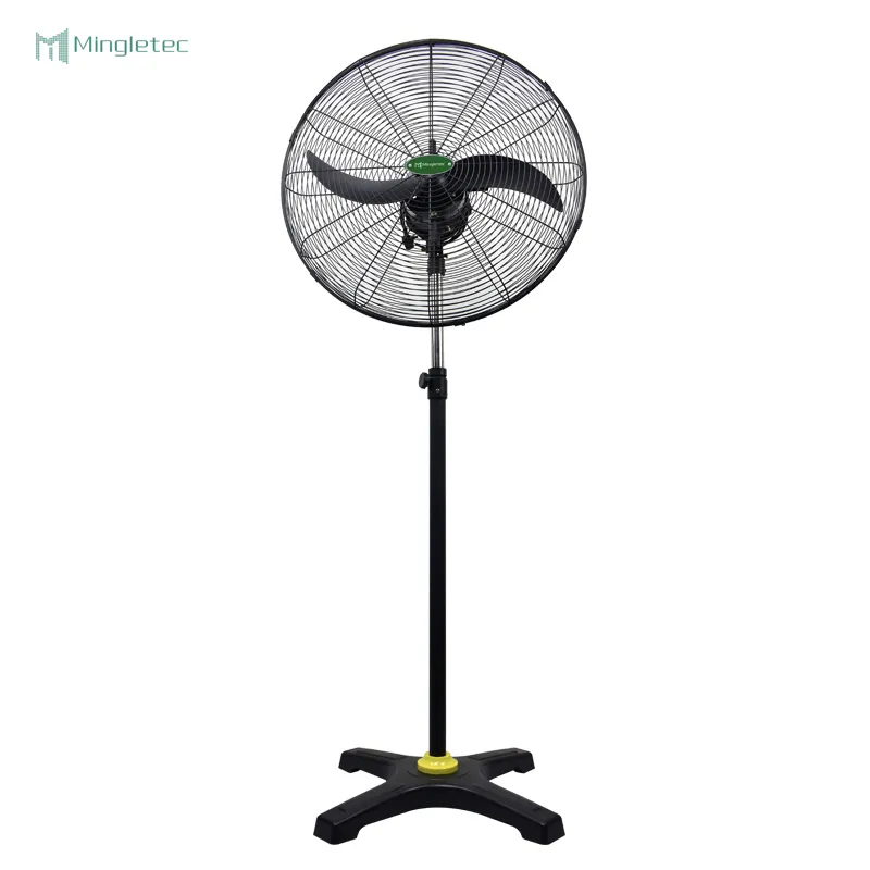 26 30 inch oscillating pedestal floor air cooling fan with metal blade for industrial appliance
