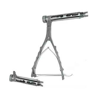 Kit d'instruments chirurgicaux orthopédiques manuels en acier inoxydable, comprenant 2 compresseurs de tiges, pour la chirurgie de la colonne vertébrale - Narham Enterprises - Product Image 3