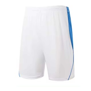 Men's <b>White</b> Soccer Jersey <b>Shorts</b> Set Crew Neck <b>Short</b> Sleeve Moisture Wicking Breathable Quick Dry Windproof 100% Polyester - Product Image 4
