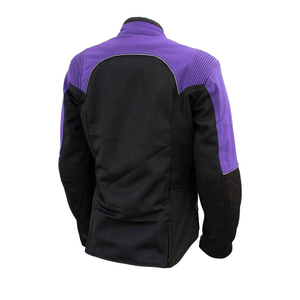 เสื้อแจ็คเก็ตสำหรับขี่มอเตอร์ไซค์แบบกันกระแทก พร้อมเสื้อแจ็คเก็ตสำหรับขี่มอเตอร์ไซค์แบบ OEM ให้การปกป้องอย่างดีเยี่ยมจากแรงเสียดสีและการกระแทกจากพื้นถนน - Product Image 4
