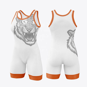 Combinaison de lutte professionnelle en gros, bonne élasticité, personnalisation de la marque, prix direct usine - Product Image 3