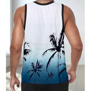 Casual Fitness Men Tank Tops Made For Active Lifestyle With Lightweight Structure And Breathable Comfort Wear - Product Image 5