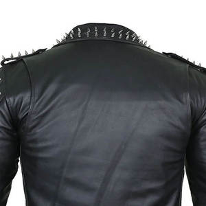 Men's <b>Brown</b> Fashion <b>Leather</b> <b>Jacket</b> Motorcycle Racing Original Sheep <b>Leather</b> <b>Jacket</b> for Motorbike Boys Fashion Riding - Product Image 6