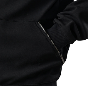Sweat à capuche zippé personnalisé pour homme – Mélange coton/polyester 380g, respirant et séchage rapide, vêtement d'extérieur décontracté pour l'hiver - Product Image 5