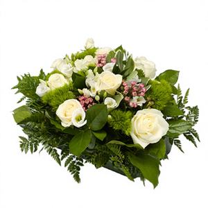 Plateau floral de Noël de haute qualité pour arrangement, base de fleurs en plastique durable, légère et robuste pour la décoration - Product Image 1