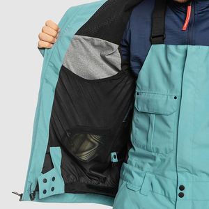 Veste de ski pour homme, design personnalisé, respirante, imperméable, vêtements de sport d'extérieur avec rembourrage pour les activités de ski - Product Image 3
