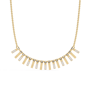 Collier moderne inspiré du soleil avec pendentif en diamant naturel, or massif, style ethnique, taille brillant, certifié IGI pour mariages et fiançailles - Product Image 5