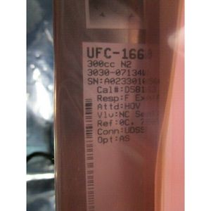 Unit Mass Flow Controller UFC-<b>1660</b>, 3030-07134W - Trusted Global Legacy Semiconductor Equipment and Parts at - Product Image 6