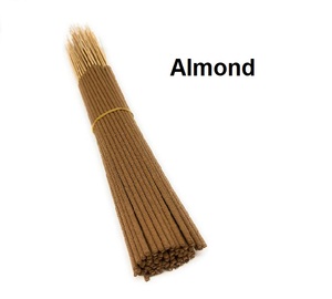 Bâtons d'encens de 19 pouces Meilleures ventes Bâtons d'encens naturels aux amandes Fourniture en vrac (Marron) - Product Image 1