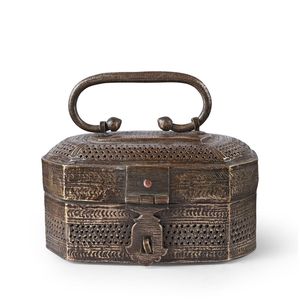 Brass Cricket Box For Luxury <b>Table</b> Decor With Traditional Handcrafted Finish And Elegant Vintage <b>Storage</b> Design - Product Image 6