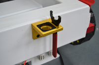 Router CNC Automático de 4 Ejes de Alta Resistencia con ATC, Husillo Giratorio de 180°, Mesa de Vacío, para Corte de Tableros de Melamina, MDF, Contrachapado y Puertas de Madera
