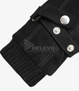 Gants de moto en cuir de vachette robuste avec protection renforcée pour les jointures, idéaux pour la course – Vente en gros à bas prix - Product Image 4