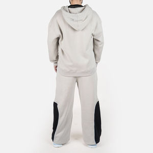 Conjunto Deportivo para Hombre, Estilo Y2K, Sudadera Holgada y Pantalones Anchos de Felpa Técnica, 100% Algodón, con Logotipo Frontal - Product Image 5