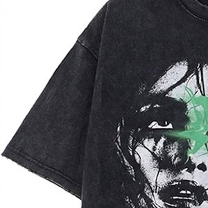 Nuevas Camisetas Personalizadas con Logotipo para Hombre, Camisetas de Algodón de Alta Calidad, Manga Corta, Holgadas, Transpirables, con Hombros Caídos, Estilo Urbano - Product Image 6