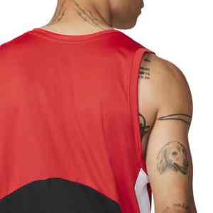 Débardeurs de fitness décontractés sans manches pour hommes, séchage rapide, 100 % polyester, anti-boulochage, anti-rétrécissement, col rond, été - Product Image 3