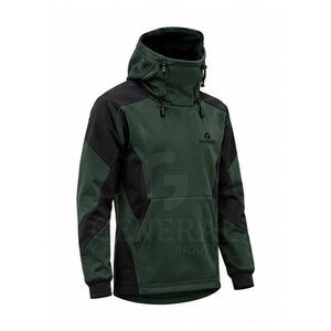 Sweat à capuche long pour homme, couvrant entièrement le corps, respirant, thermique, rembourré, pour le ski, l'équitation, l'entraînement, les sports et les aventures en plein air - Product Image 3