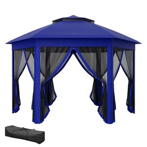 ศาลาพักผ่อนกลางแจ้งและศาลาทรงหกเหลี่ยมพร้อมหลังคาบังแดดเพื่อการพักผ่อนและความสบายที่ดียิ่งขึ้น - Product Image 5