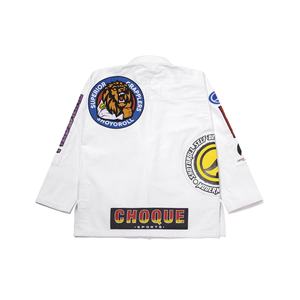 Lot Shoyorol blanc personnalisé de qualité supérieure # Ensemble de kimonos de Jiu-Jitsu brésilien 124 Federation V2, uniforme d'arts martiaux - Product Image 2