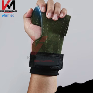 Guantes de Levantamiento de Pesas de Primera Calidad al por Mayor, Resistentes a la Abrasión, de Cuero Sintético, con Logotipo Personalizado - Product Image 1