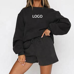 Conjunto Deportivo de 2 Piezas para Mujer, de Alta Calidad, Estilo Vintage, en Algodón Orgánico, con Logotipo Personalizado, Venta al Por Mayor - Product Image 4