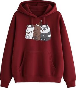 Sweat-shirt unisexe extra large, mode, impression de logo personnalisé, couleur unie, tissé, coupe ample, streetwear décontracté, chaud pour l'hiver, homme - Product Image 2