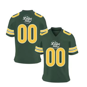 เสื้อรักบี้คอวีผู้ชายแบบสั่งทำพร้อมโลโก้ เสื้อผ้ากีฬารักบี้แขนสั้นสวมใส่สบาย ระบายอากาศได้ดี เหมาะสำหรับทีมรักบี้ - Product Image 1