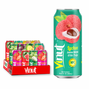 Bebida de jugo de 490ml de fábrica de Vietnam con pulpa, sin azúcar, Etiqueta Privada, OEM disponible, muestra gratis - Product Image 6