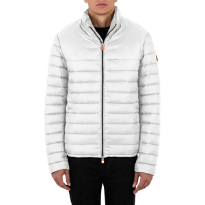 Chaqueta de Hombre con Cuello Alto, Cierre de Cremallera, Resistente al Viento, para Invierno, Uso Casual, Color Sólido, Exterior de Poliéster - Product Image 2